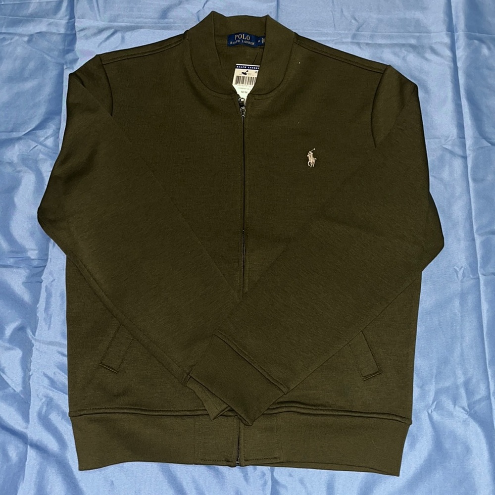 Brand new never used olive green polo Ralph Lauren jacket size medium $100
